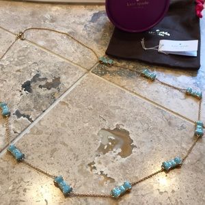 kate spade Take a Bow necklace EUC